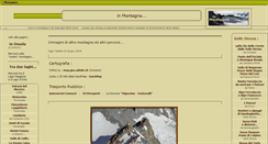 Desktop Screenshot of in-montagna.it